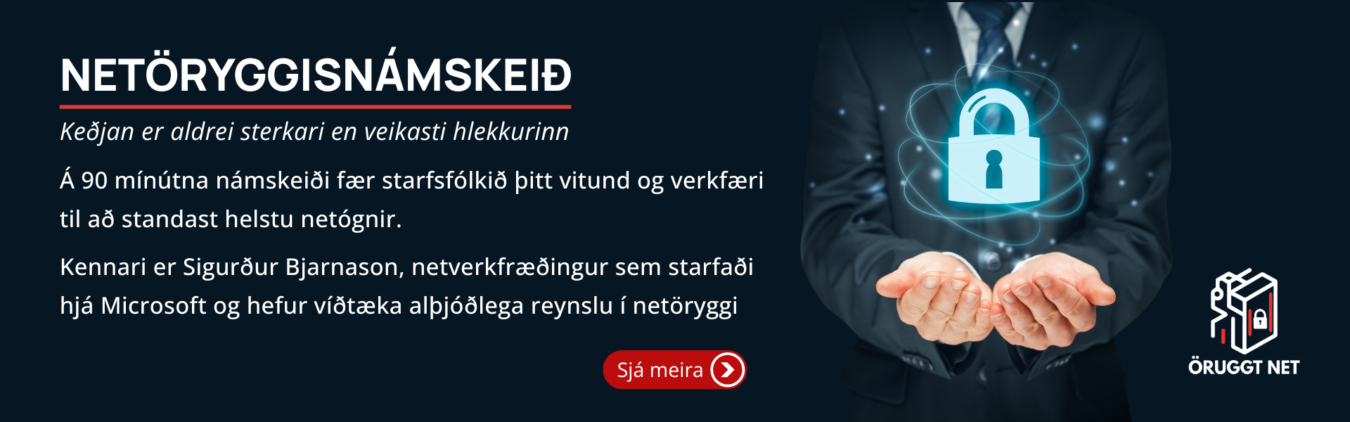 Námskeið í netöryggi