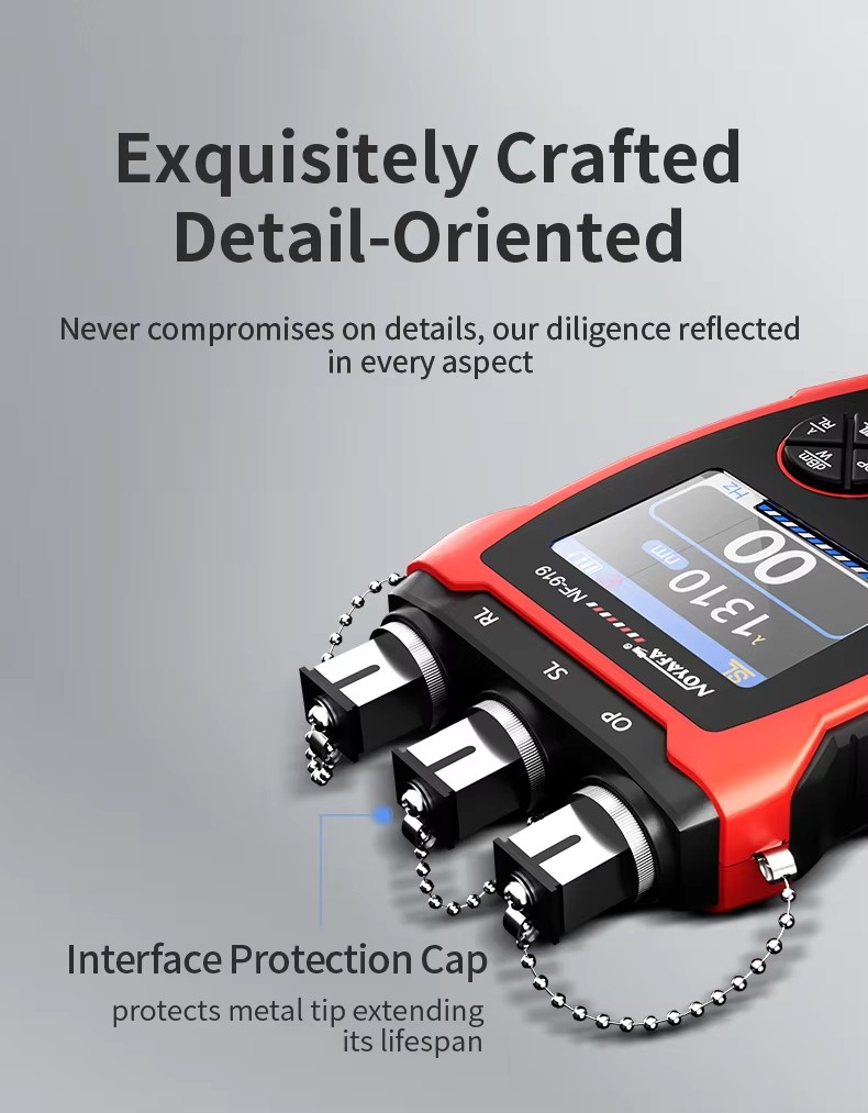 NOYAFA NF-919 Optical Multimeter (Power Meter, Light Source & VFL) - Image 5