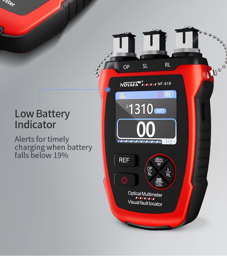 NOYAFA NF-919 Optical Multimeter (Power Meter, Light Source & VFL) - Image 7