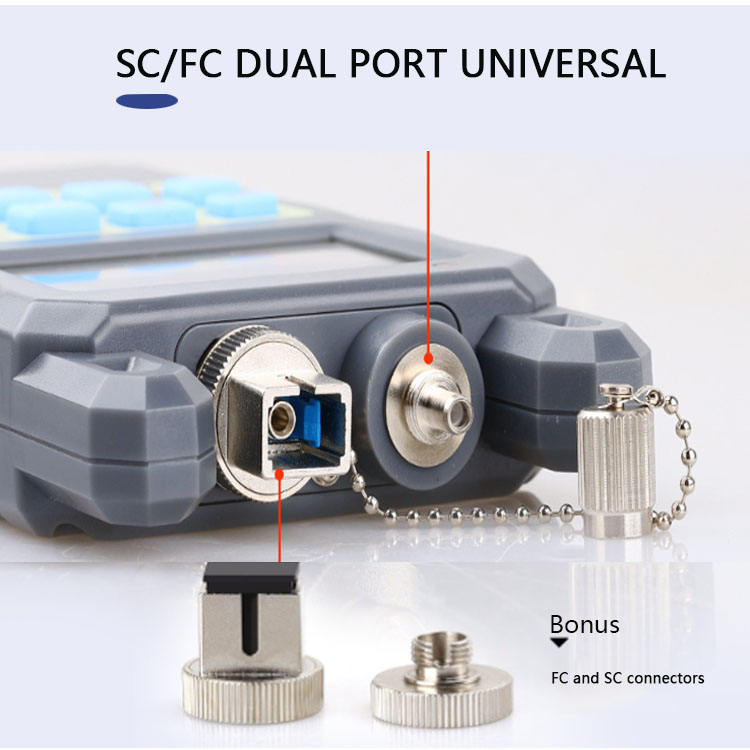 All-in-One Optical Fiber Cable Tester (OPM + VFL + Basic Test Tool) - Image 6