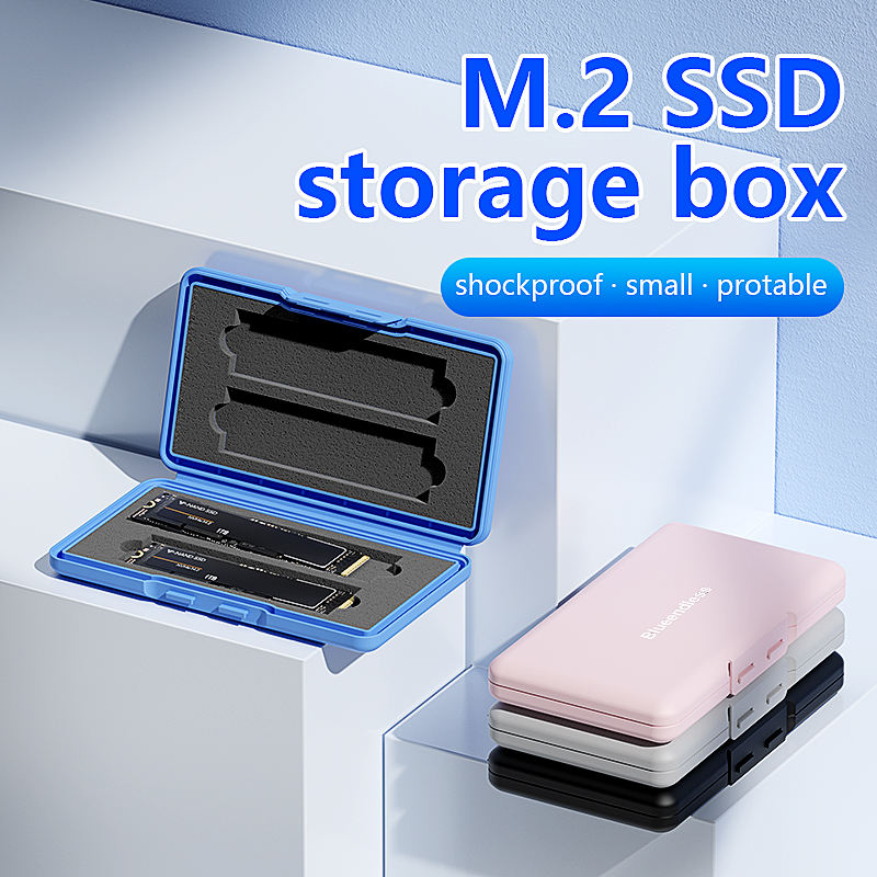 M.2 SSD Storage Case – 4-Slot Protective Box (2230/2242/2260/2280) - Image 13
